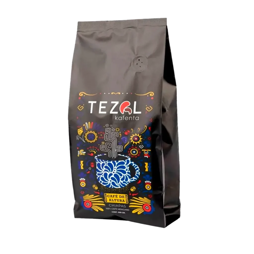 Café Arábigo De Altura Gourmet Chiapas 500gr Tezal Kafenta