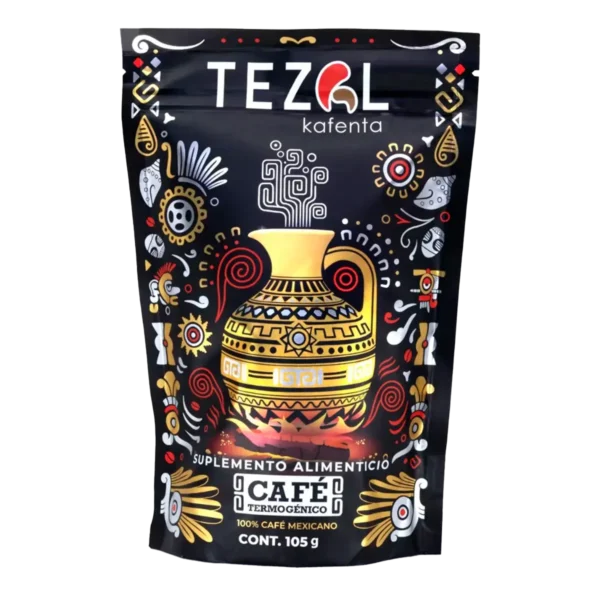 Café Termogénico Tezal Kafenta 30 Sobres 3.5 Gramos